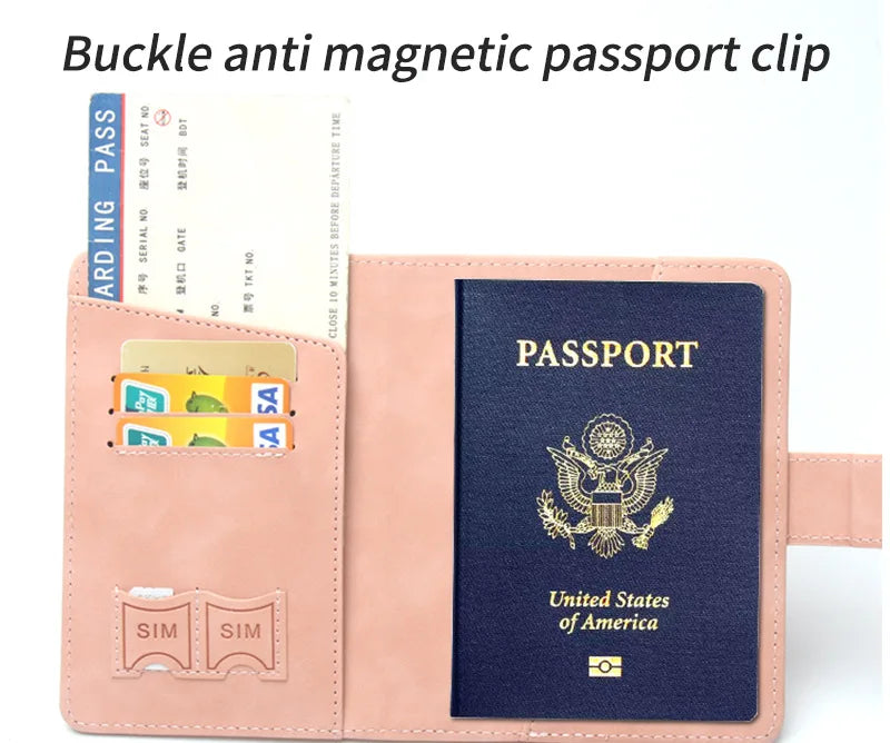 SecurIT ™ Unisex RFID Multipurpose Passport Holder